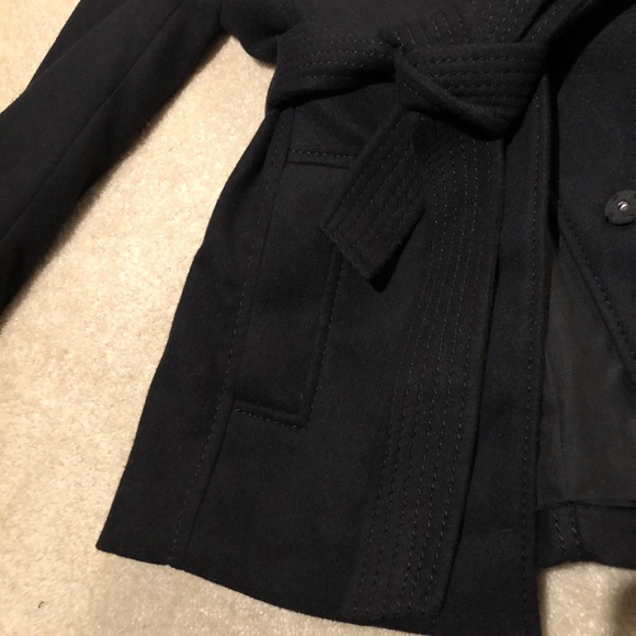 H&M Short Black Coat - Picture 2 of 7